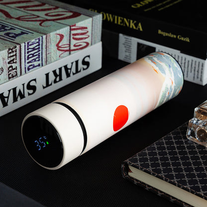 Vacuum Flask Temp Display - Sensible Warm Water Cup