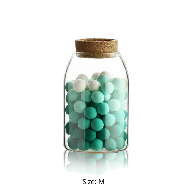 Kitchen Glass Storage Jar - Transparent Food Storage Tank for Freshness and Organization