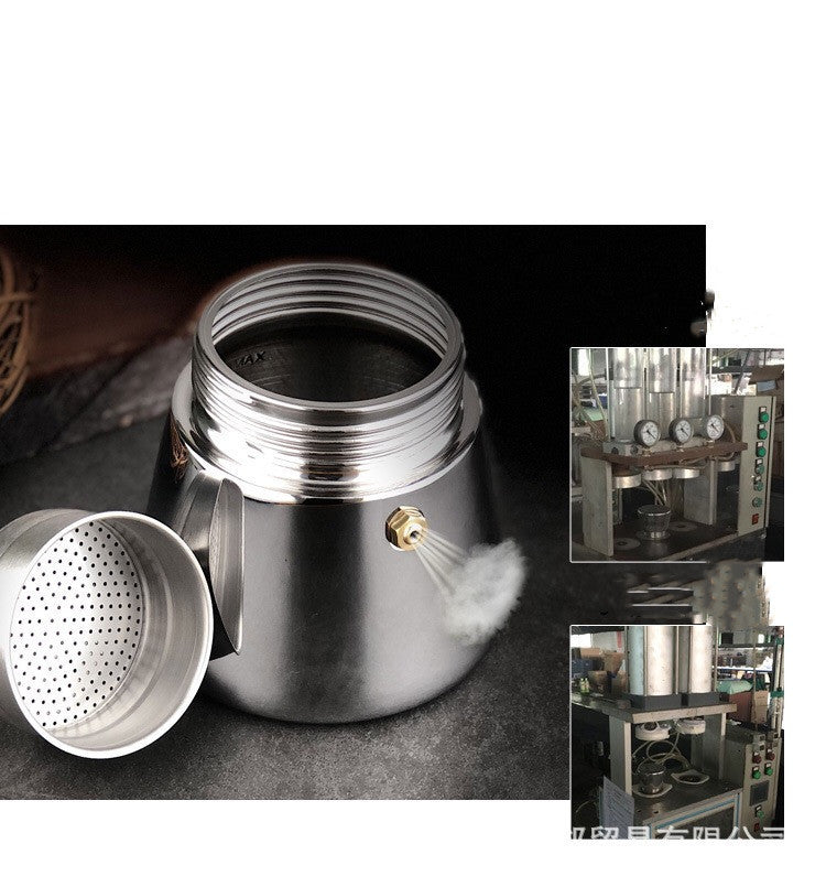 Stainless Steel Coffee Pot for Durable Brewing