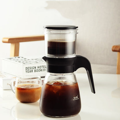 Coffee Hand Pot Drip Device with Built-In Stainless Steel Filter