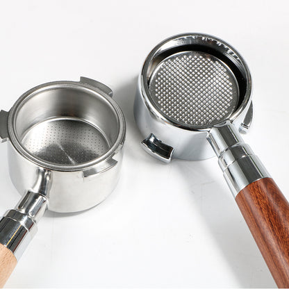 Rosewood Coffee Portafilter - 51MM - Choose Two or Three Ear Options