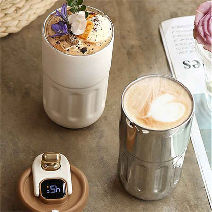 Smart Travel Coffee Mug with Smart Temperature Display - 410ML Insulated