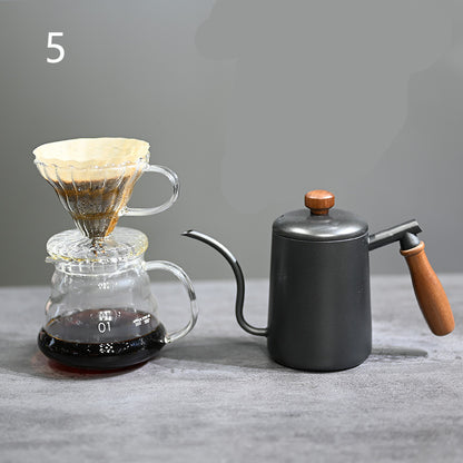 Hand Coffee Maker Set - Manual Brewing Kit for Coffee Lovers
