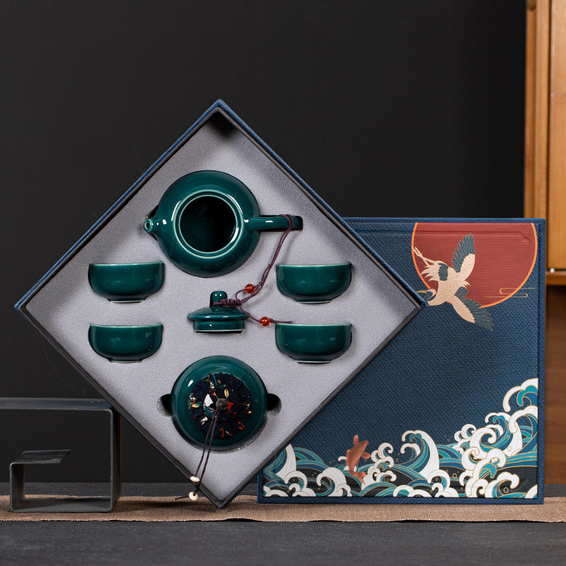 Ceramic Tea Set Gift Box
