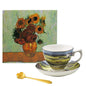 Van Gogh Coffee Cup Gift Box – Elegant Bone China Mug for Home Use