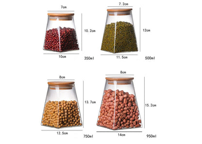 Square Storage Large-capacity Glass Borosilicate Tank