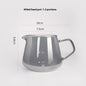 Handmade Coffee Dripper with Borosilicate Glass Filter Cup Set