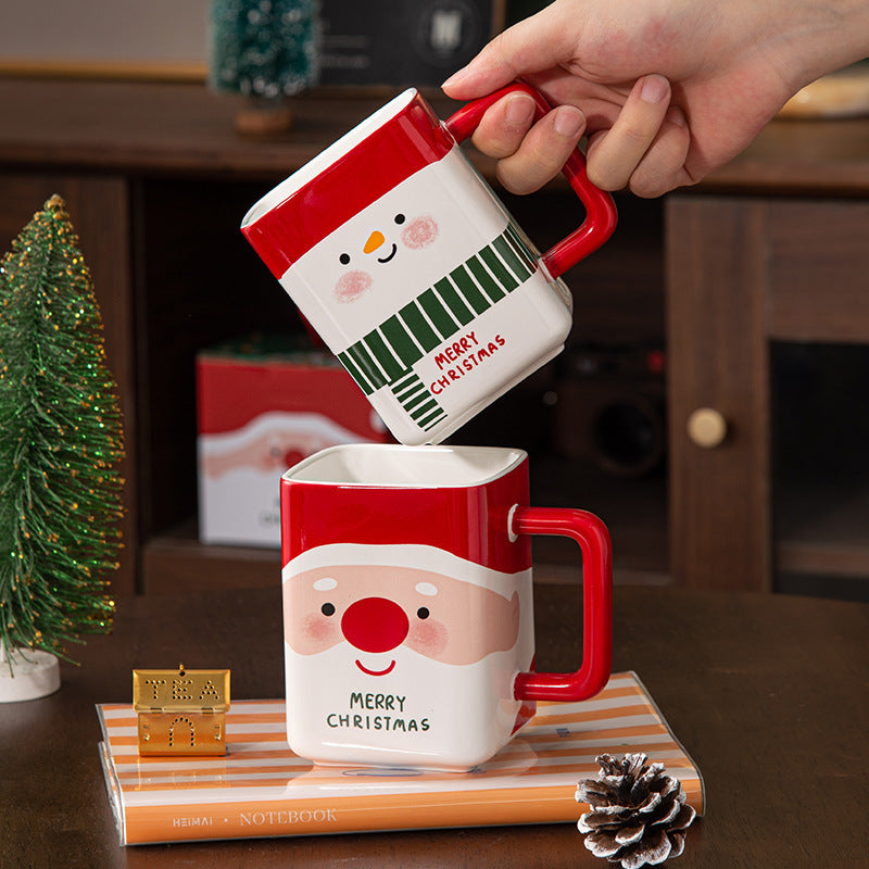 Christmas Cup Creative Ceramic Coffee Mug