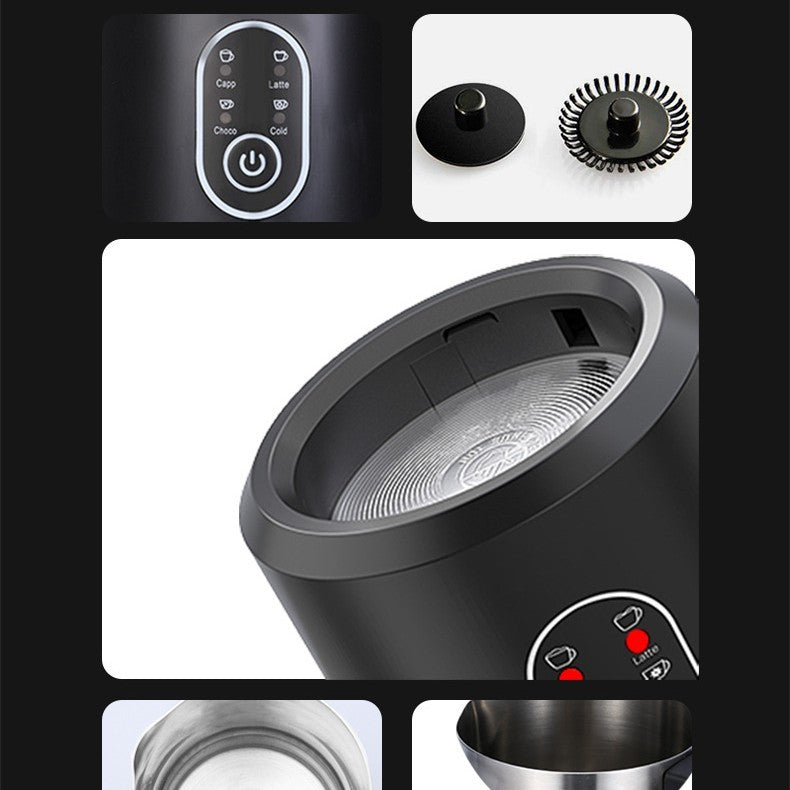 Electric Milk Frother for Creamy Lattes and Frothy Beverages