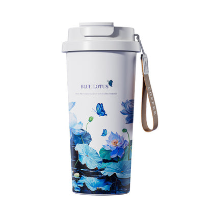 Stainless Steel Coffee Cup for Travel and Outdoor Use