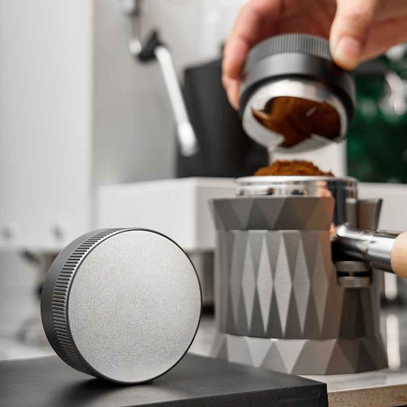 Adjustable Coffee Distributor and Leveler Tool for Perfect Espresso Extraction