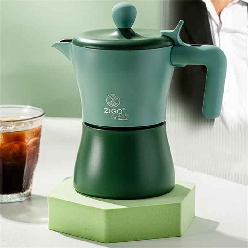 Moka Pot Espresso Coffee Maker - Brew Rich, Aromatic Coffee at Home