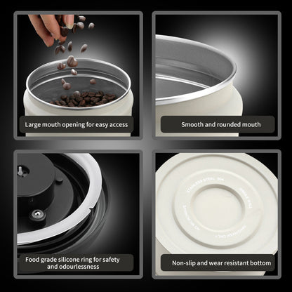 Stainless Steel Storage Canister for Freshness and Durability