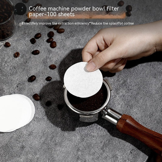 Coffee Filter Paper 58mm - 100 Sheets for Perfect Brews