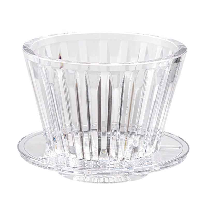 Hand Brewed Coffee Filter Cup - Flat Bottom Brewing for Perfect Cups