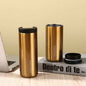 Stainless Steel Coffee Mug - Thermal Design in Gradient & Solid Colors
