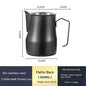 Frothing Pitcher with V-Shaped Pointed Design for Perfect Milk Froth