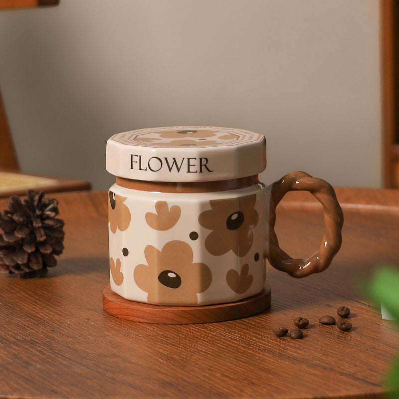 Gift Box Retro Ceramic Mugs for Unique Gifting