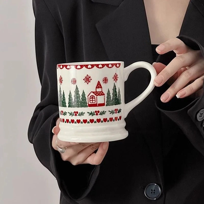 Christmas Ceramic  Coffee Mug Cup
