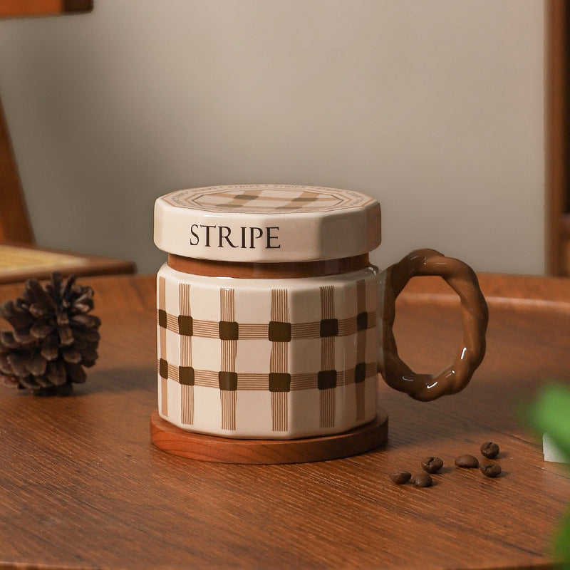 Gift Box Retro Ceramic Mugs for Unique Gifting