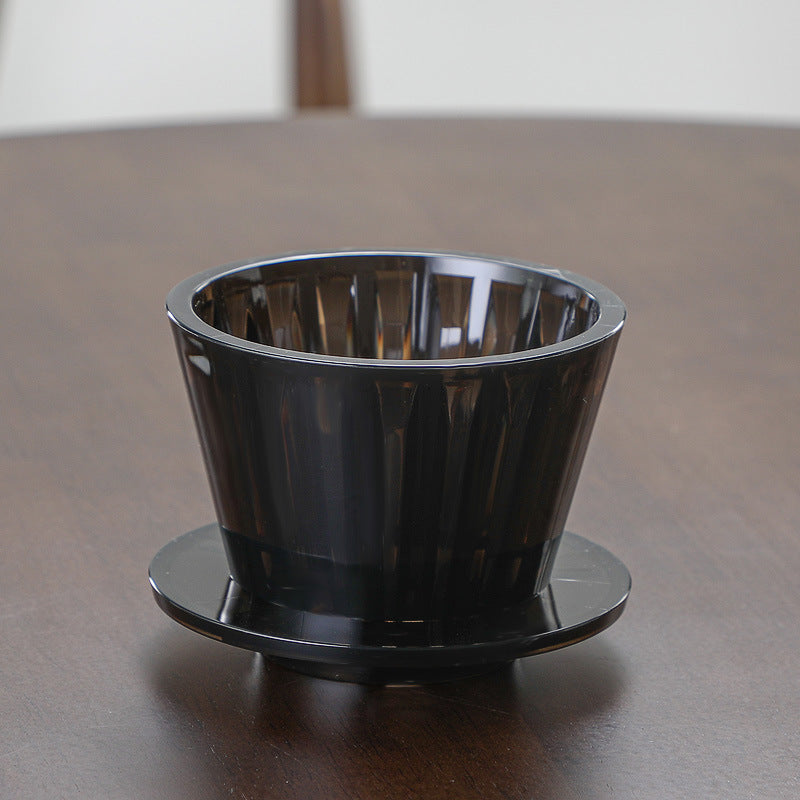 Acrylic Coffee Filter Cup with Reusable Filter Paper