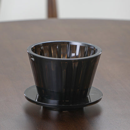 Acrylic Coffee Filter Cup with Reusable Filter Paper