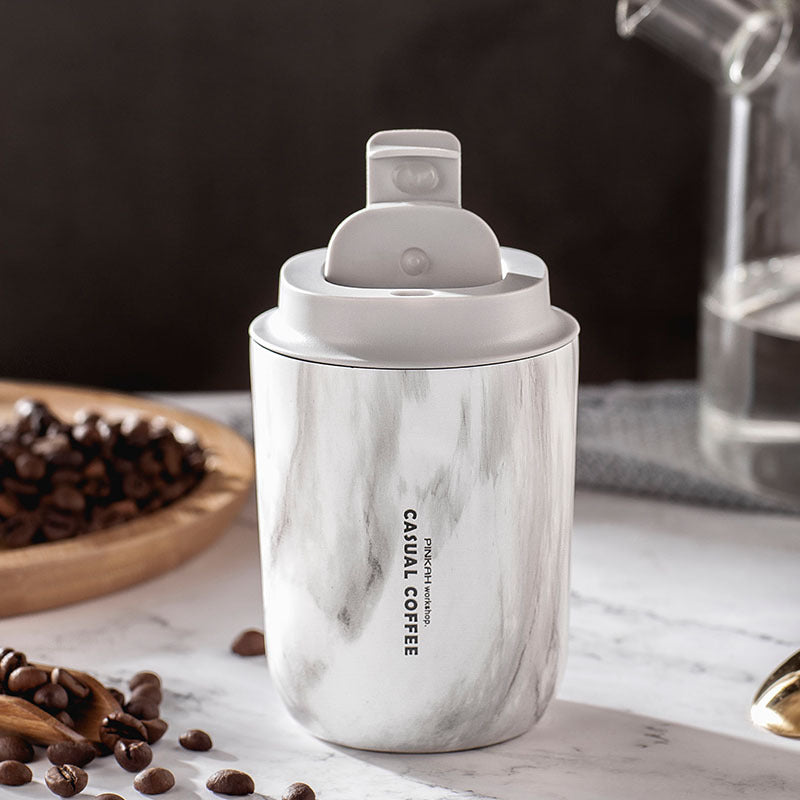 Casual Coffee Insulated Tumbler for Hot and Cold Beverages - Ideal Insulated Coffee Tumbler