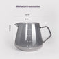 Handmade Coffee Dripper with Borosilicate Glass Filter Cup Set