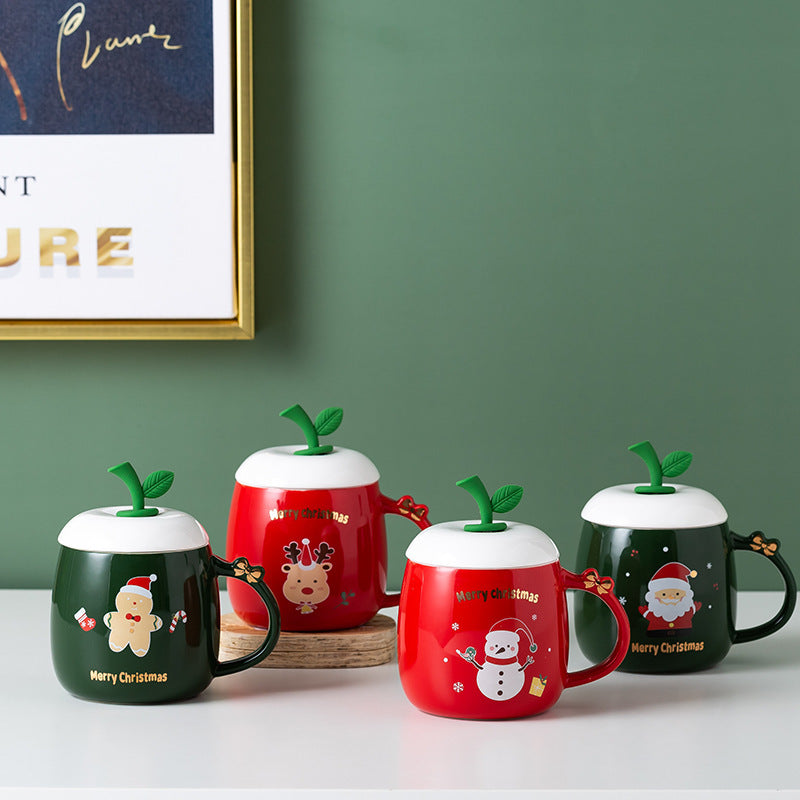 Fashion Christmas Mug  - Elk - Snowman - Gingerbread -  Santa