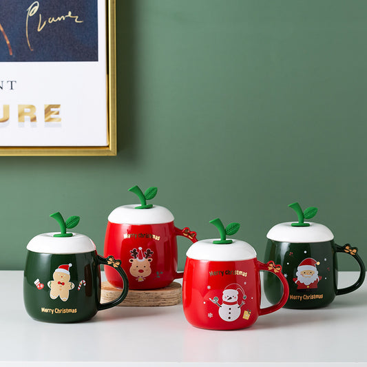 Fashion Christmas Mug  - Elk - Snowman - Gingerbread -  Santa