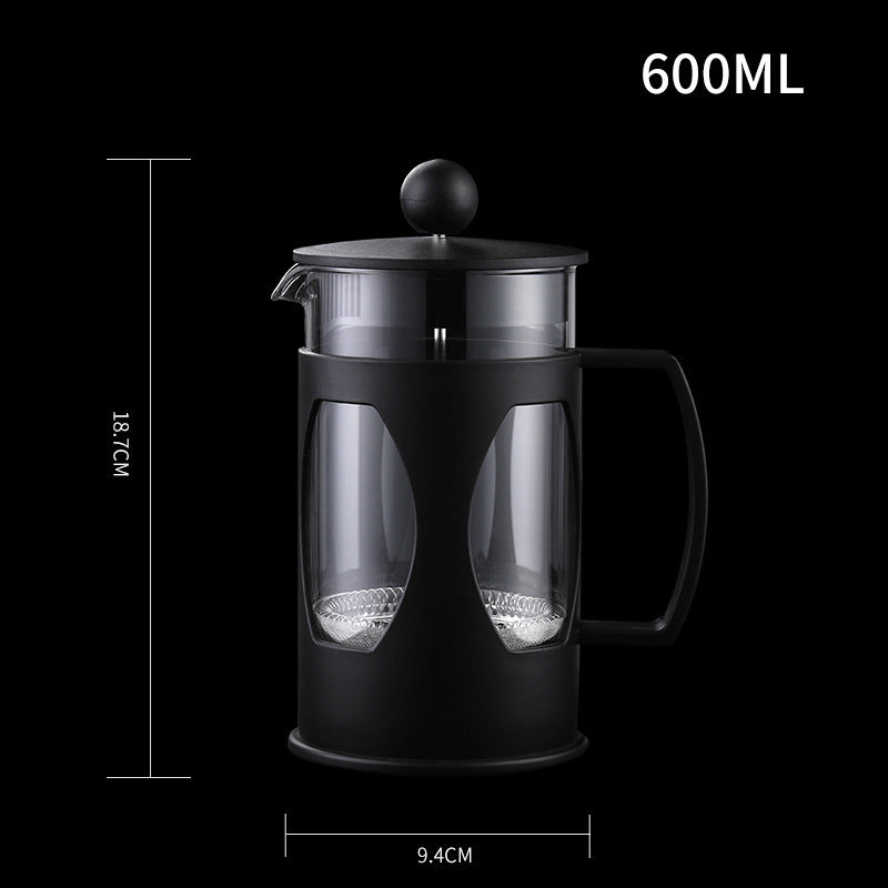 Household Coffee Press Pot for Brewing Fresh Coffee at Home