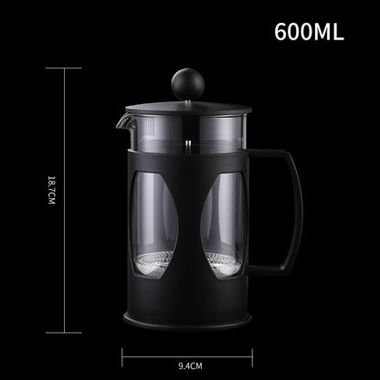 Household Coffee Press Pot for Brewing Fresh Coffee at Home