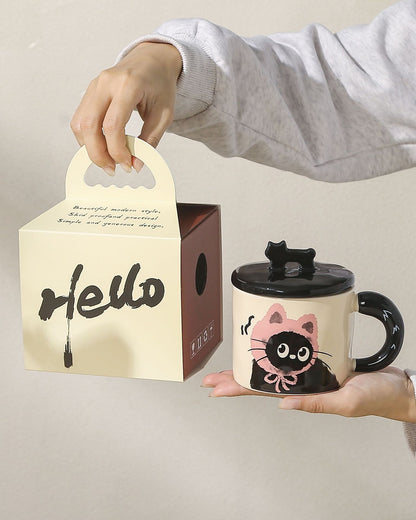 Happy Birthday Mug Gift Box - Ceramic Mug Gift Set for Celebrations