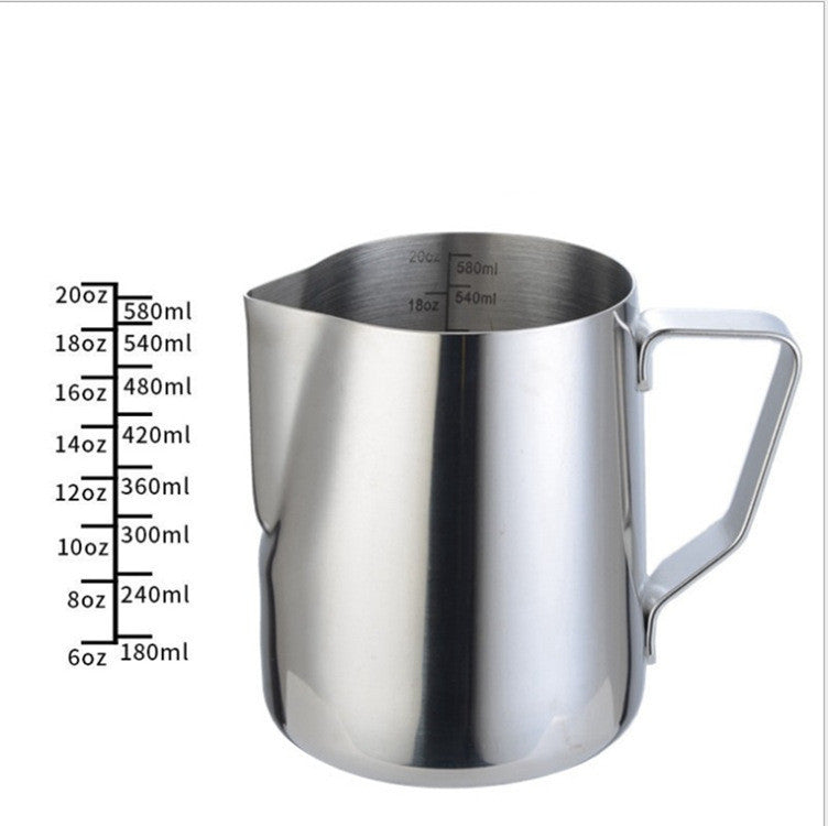 Stainless Steel Milk Frother Pitcher for Barista-Quality Foam