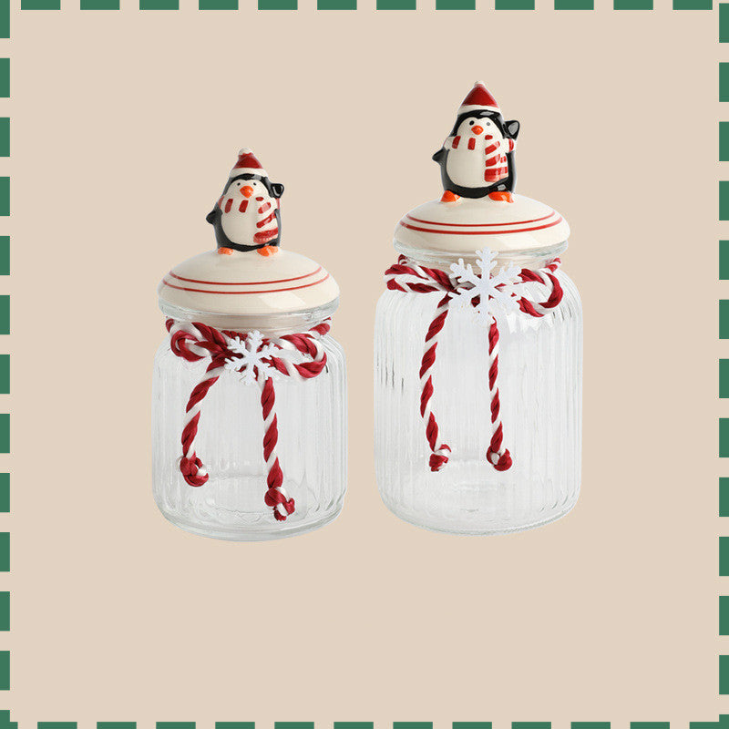 Coffee Bean Net Celebrity Storage Glass Grain Cans