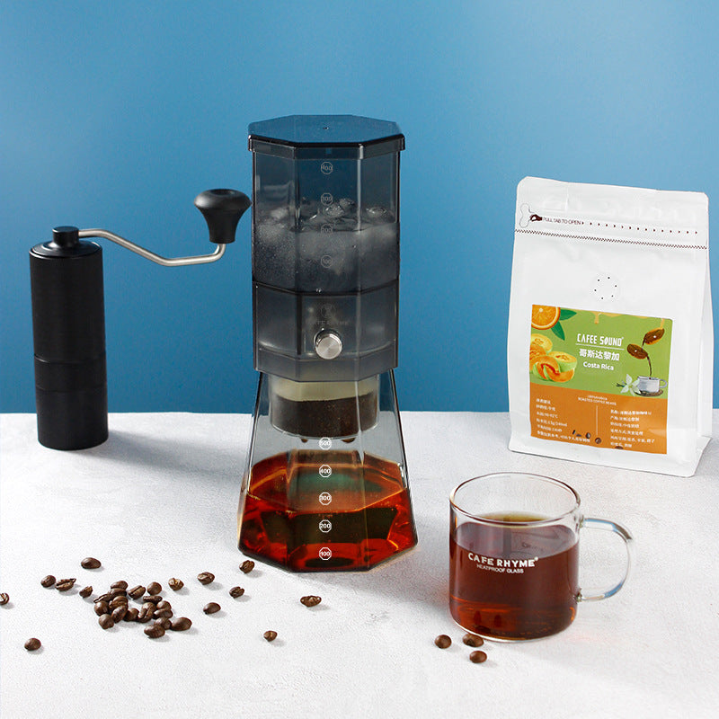 Ice Drip Coffee Pot Borosilicate Glass Cold Extraction Pot