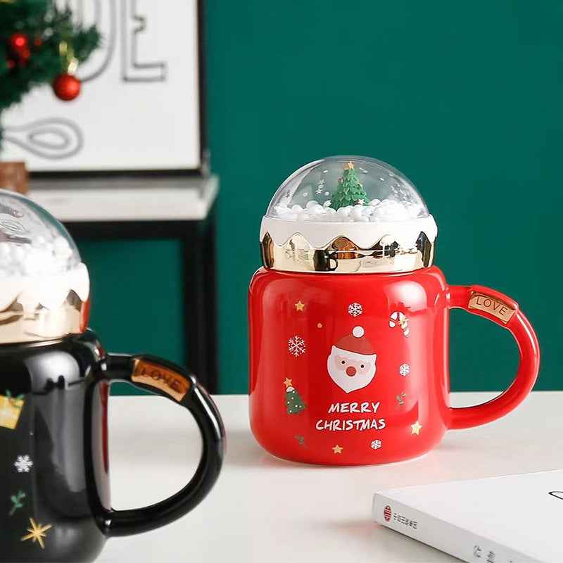 Christmas Gift Ceramic Mug Large Capacity