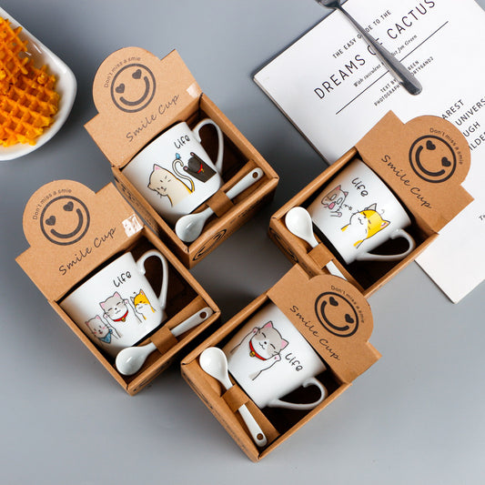Creative Ceramic Mug for Fun Gift Activities and Practical Use