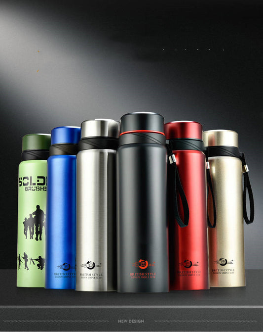 304 Stainless Steel Vacuum Flask - Durable Insulated Bottle for Hot and Cold Drinks