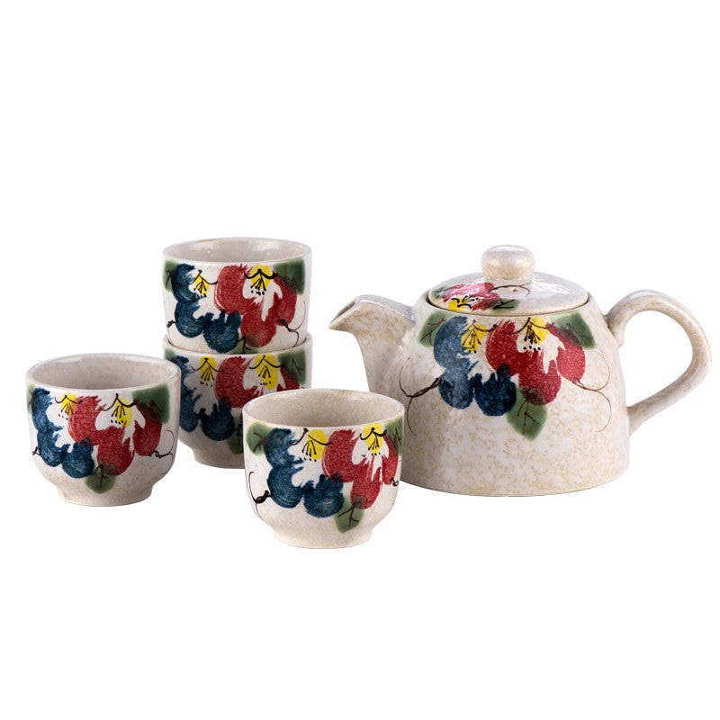 Japanese Style Ceramic Teapot Gift Set
