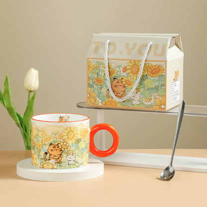 Creative Ceramic Animal Mug for Animal Lovers and Collectors - Unique Creative Ceramic Mugs