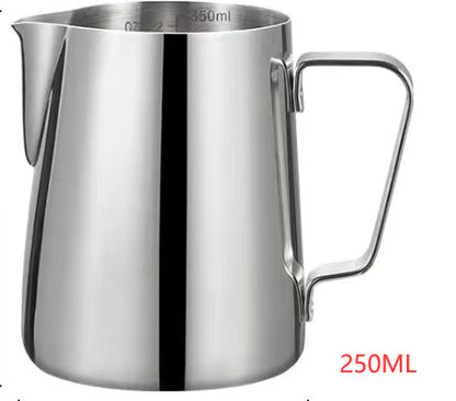 Frothing Pitcher with V-Shaped Pointed Design for Perfect Milk Froth