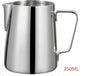 Frothing Pitcher with V-Shaped Pointed Design for Perfect Milk Froth