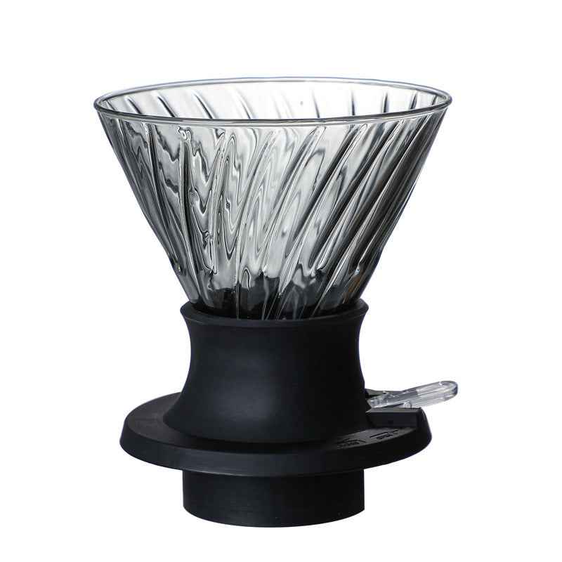 Glass Coffee Pot Infuser Hand Flushing Appliance Filter Cup