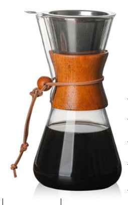 Convenient hand flush pot with filter CHEMEX