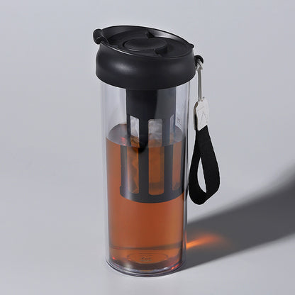 Cold Extraction Coffee Cup Portable Tea Water Separation Water Cup