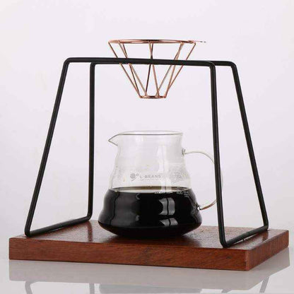 Stainless Steel Hand Brew Coffee Drip Filter Holder