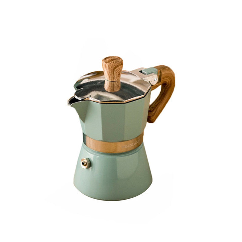Octagonal Aluminum Coffee Maker for Perfect Brewed Coffee