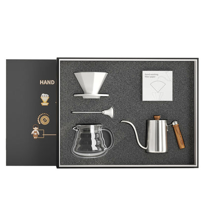 Premium Pour-Over Coffee Set - Complete Hand Brew Kit for Coffee Lovers