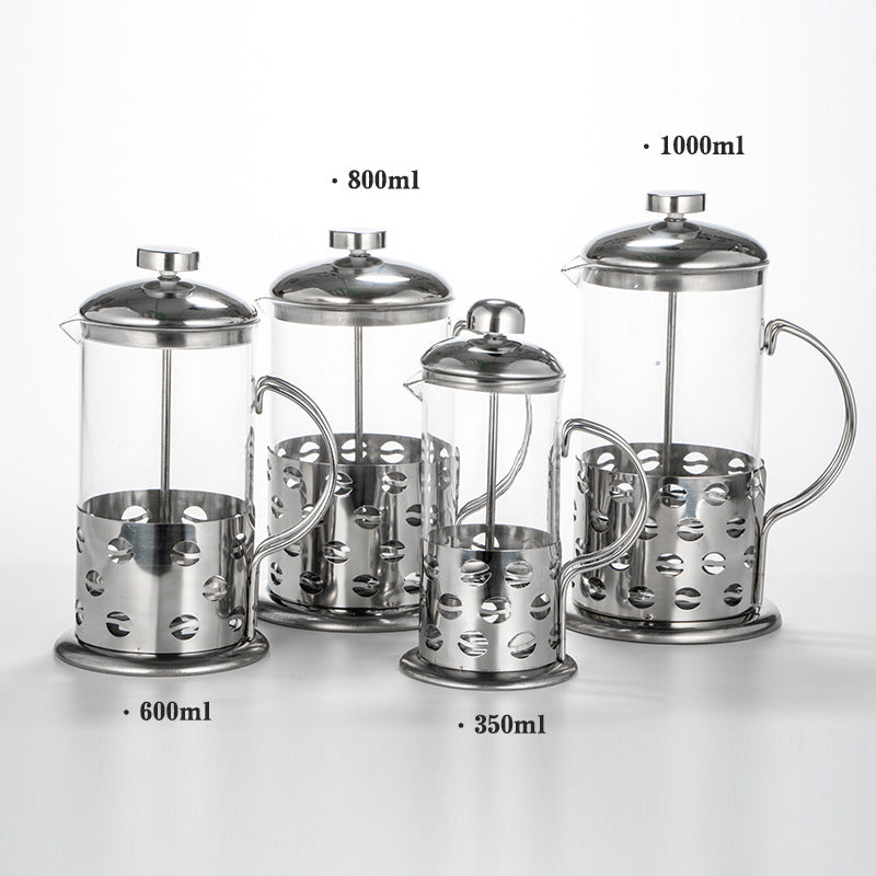 Hand French Press Coffee Pot - Brew Rich, Flavorful Coffee at Home